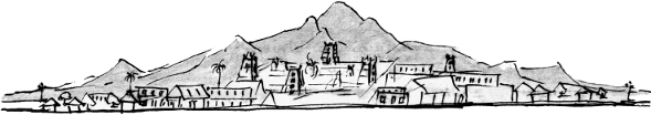 Bhagavan's drawing of Sri Arunachala Bhagavan's drawing of Sri Arunachala