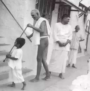 Bhagavan and Dr.TNKs youngest son, Ramanakumar (WP 039)