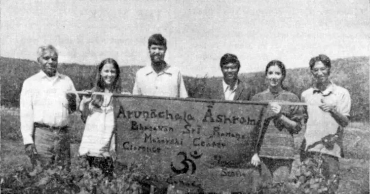 group photo, Nova Scotia ashrama