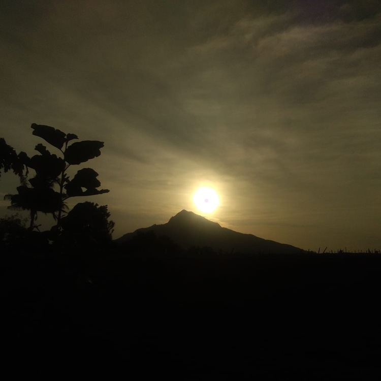 early morning, by friend of Vasanthi: virupaaksha