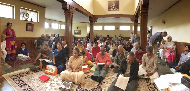 66th Aradhana of Sri Ramana Maharshi, panorama image