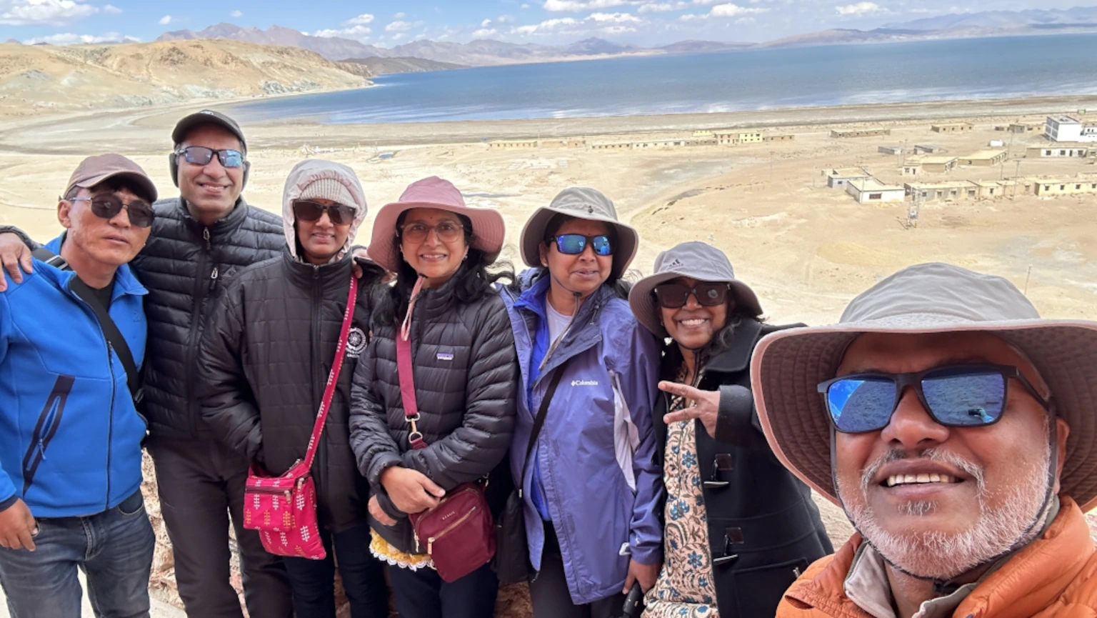 our guide:Tashi, Swaminathan&Sangeetha,<br>Ranjani, Lavanya, Nimmi and Sridhar