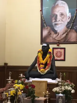 shrine during mahanyasa-rudram