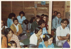 Advent 1974, in the barn