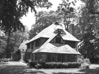 the Ashrama's new home, outside view