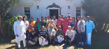 Advent day at Sri Arunachala Ramana Mandir