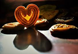 'Little Hearts' biscuits