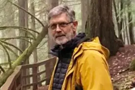 Dennis in BC, Canada w Saibish