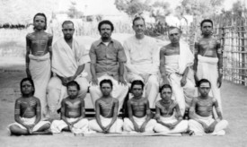 Seated second L2R: Kittu, T.N.Venkataraman, Major ChadwickSeated second from left, Kittu, then T.N.Venkataraman and Major Chadwick