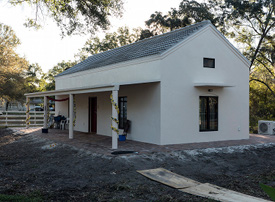 new 'Old Hall' outside view