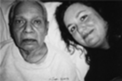 Olivia with Bhagavat