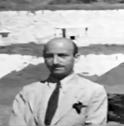 Paul Brunton visiting The Maharshi
