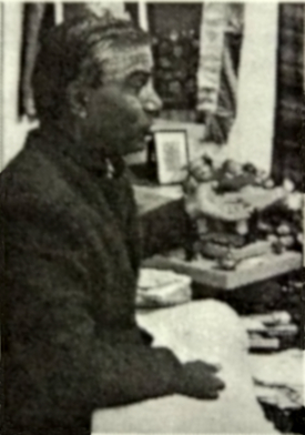 Sitting in the 6th St Ashrama