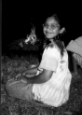 Natasha Kumar at bon fire