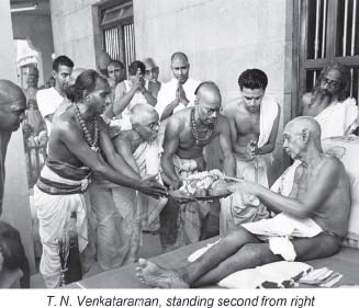 T.N.Venkataraman, standing 2nd from the right